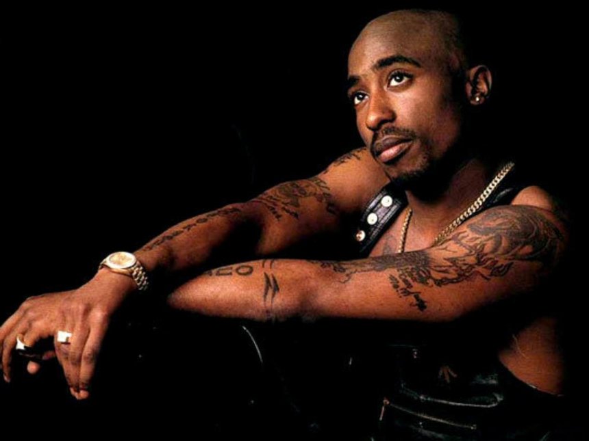 Iconic American rapper Tupac Shakur