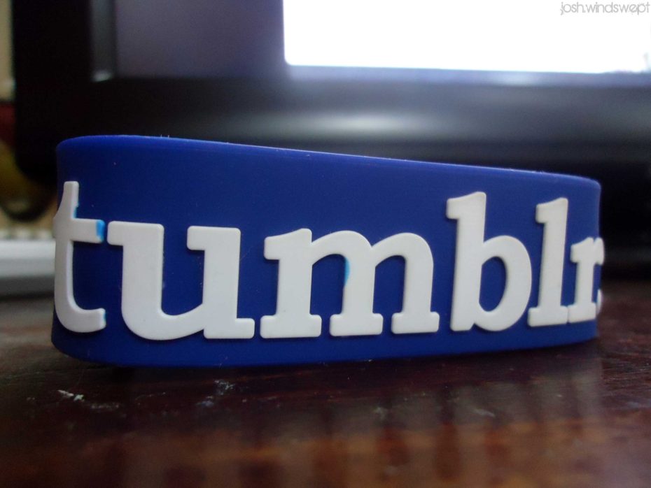 Tumblr wristband