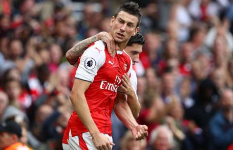 Image Text
 GAME CHANGER Laurent Koscielny scored Arsenal's equaliser against Southampton on Saturday