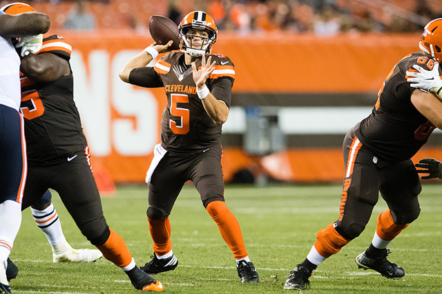 Report: Browns will start Cody Kessler against Dolphins