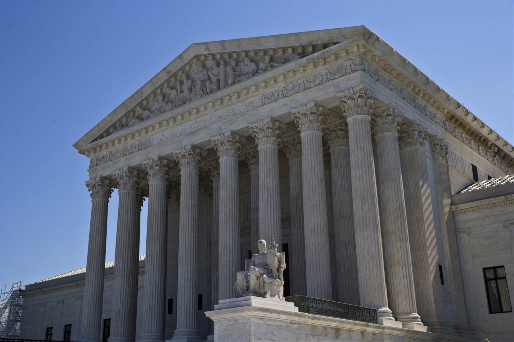 The Supreme Court is seen in Washington. Alex Brandon  AP