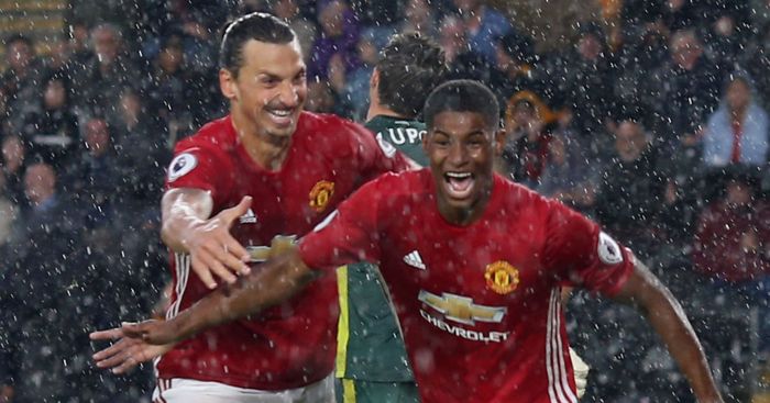 Ibrahimovic Rashford Manchester United