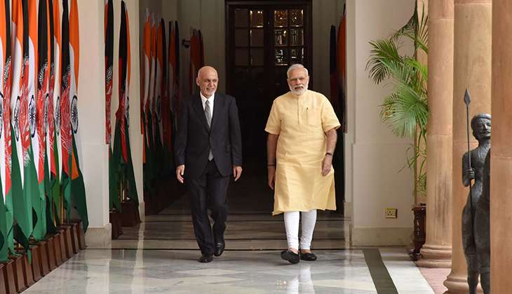 Ashraf Ghani & Modi talk terror Pakistan Chabahar defence pacts