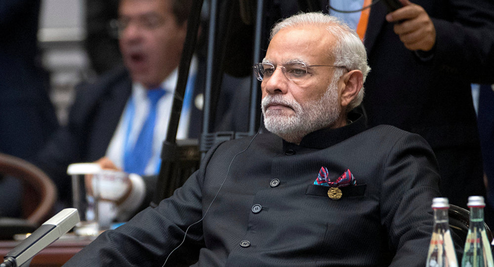 Indian Prime Minister Narendra Modi attends the G20 Summit in Hangzhou Zhejiang province China