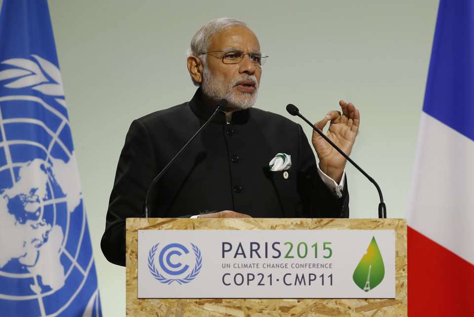 India to ratify Paris Agreement on climate change