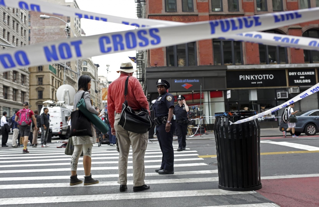 Pipe bombs found near train station in Elizabeth New Jersey