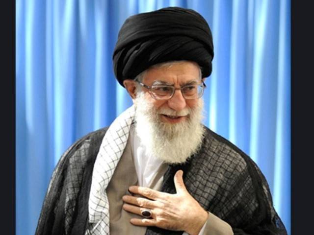 Iran's supreme leader Ayatollah Ali Khamenei