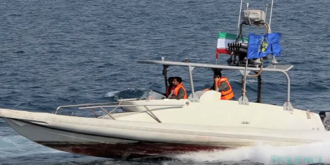 Iranian Navy Small Craft harassing US Navy vessels