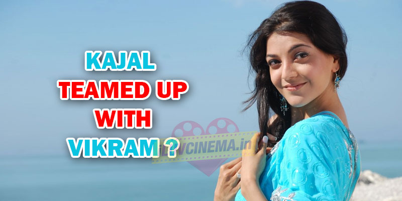 Kajal Teamed up with Vikram