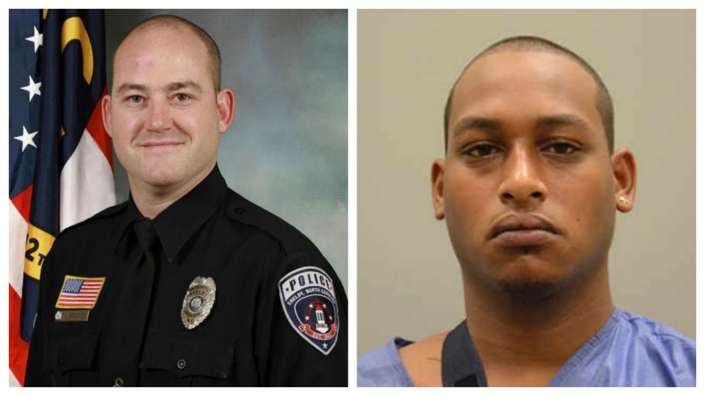 Irving Fenner allegedly shot officer Tim Brackeen 38  on Saturday and Brackeen died at Carolinas Medical Center Monday morning