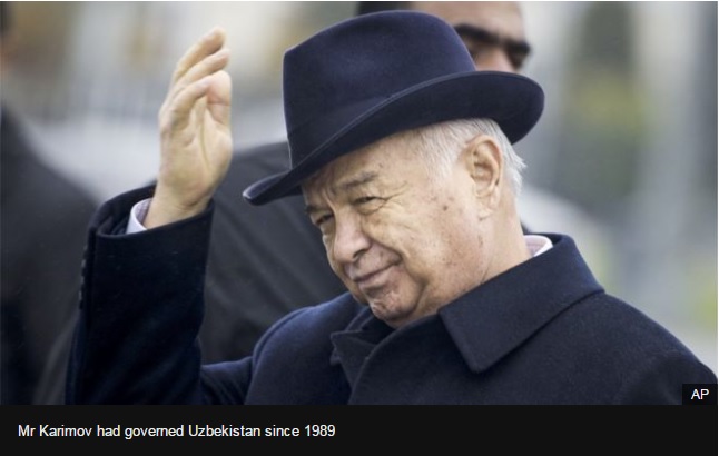 Uzbek President Karimov has died, say diplomatic sources