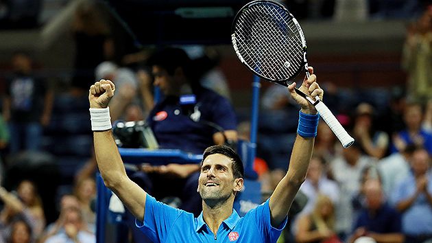 It is Djokovic's 10th straight appearance in the US Open quarters. Pic Getty