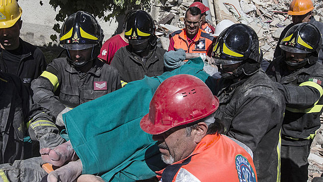 Dozens Killed, Widespread Damage After Strong Quake in Central Italy