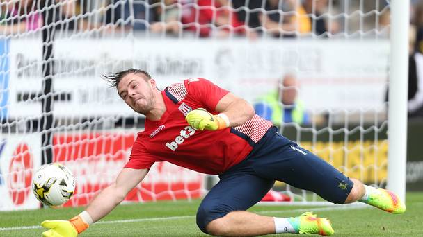 Jack Butland is yet to play a match this season due to ankle problems