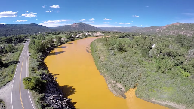 Animas River EPA Colorado mine waste