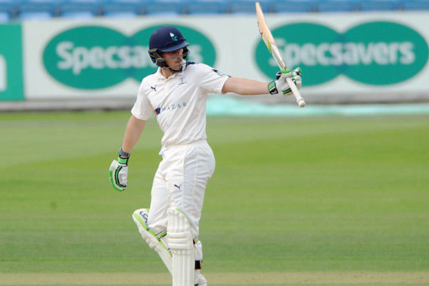 Jake Lehmann was leading Yorkshire's fight for survival at Headingley