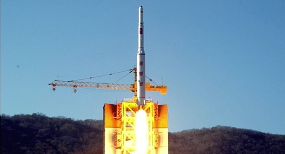 North Korea's rocket launch of earth observation satellite Kwangmyong 4