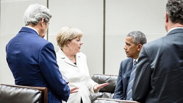 President Obama John Kerry at G20