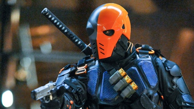 Deathstroke as he appears in The CW's Arrow TV show played by Manu Bennett. Joe Manganiello will play Deathsroke in the