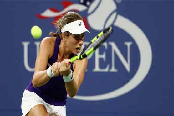 Johanna Konta reached the US Open round of 16 with 6-2 6-1 win over Belinda Bencic