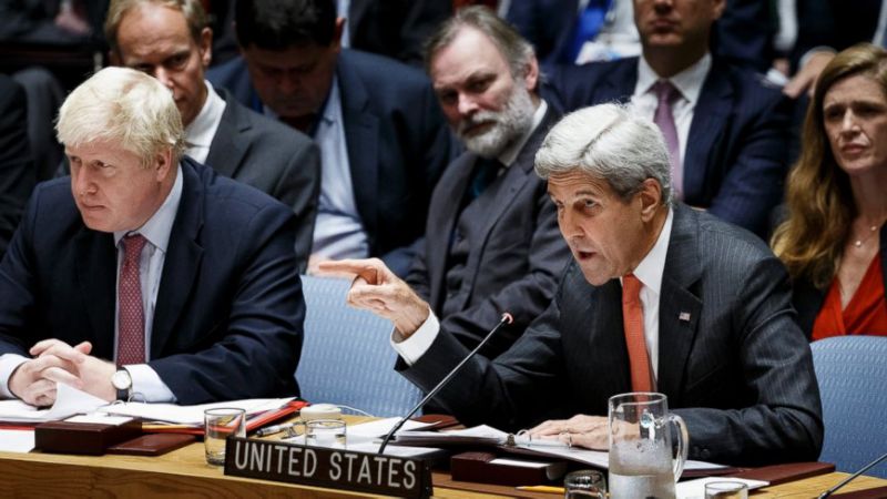 John Kerry Makes Impassioned Plea at United Nations for Syria Cease-Fire