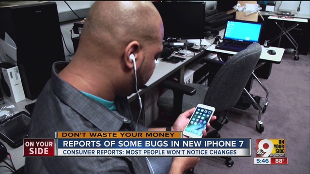 John Matarese looks into some issues with the new iPhone 7                      WCPO