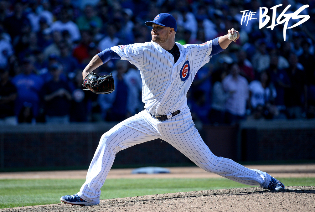 Jon Lester threw a complete game 3 hitter Friday afternoon as the Cubs blanked the Giants 2-0