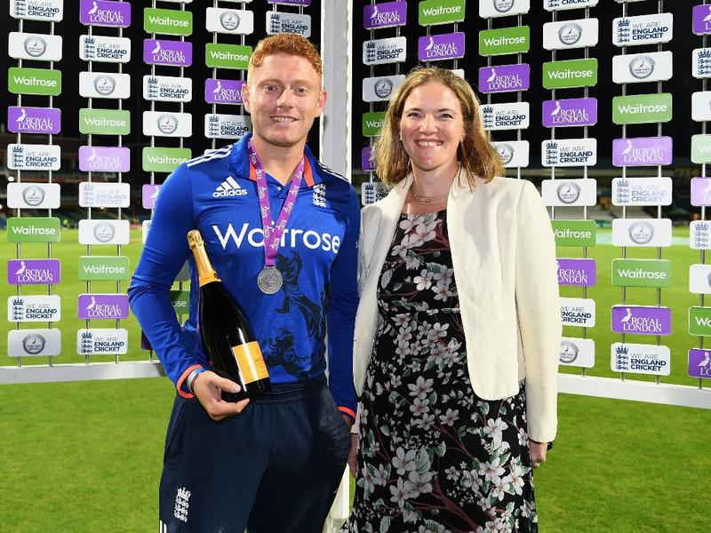 Jonny Bairstow was awarded the man of the match