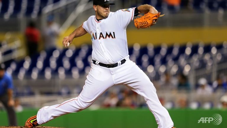 Jose Fernandez of the Miami Marlins in action in a home game against the Washington Nationals on Sep 20 2016.
   
 

  Enlarge  Caption