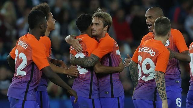 Man City march on with League Cup win over Swansea