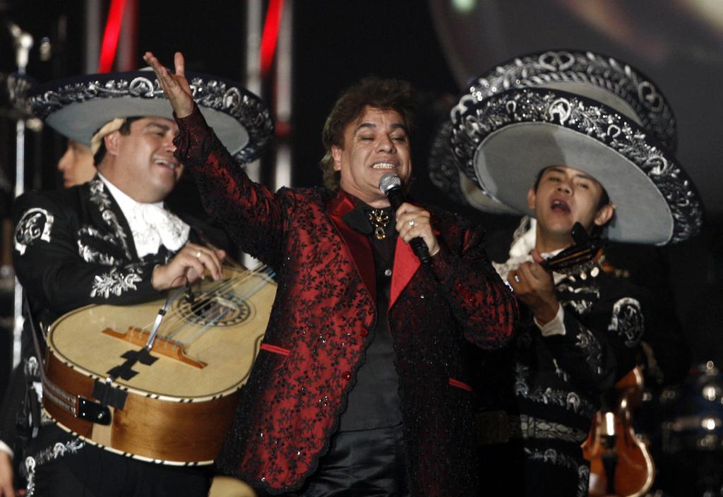 Juan Gabriel performs at the Latin Recording Academy Person of The Year event in his honor in Las Vegas Nev. in 2009