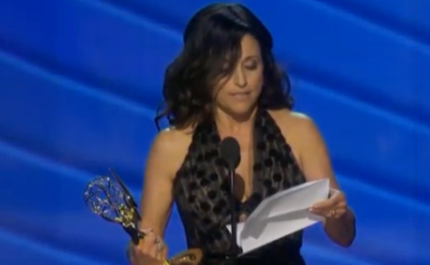 Julia Louis Dreyfus wins fifth consecutive Emmy for Veep