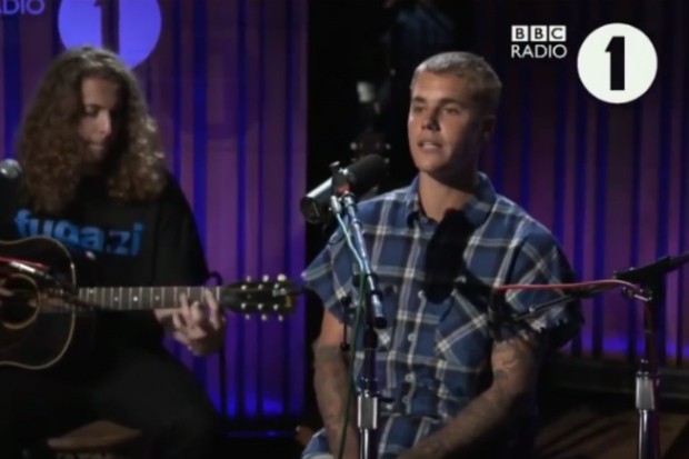 Pop star also performs Tracy Chapman's 'Fast Car' during BBC Live Lounge set