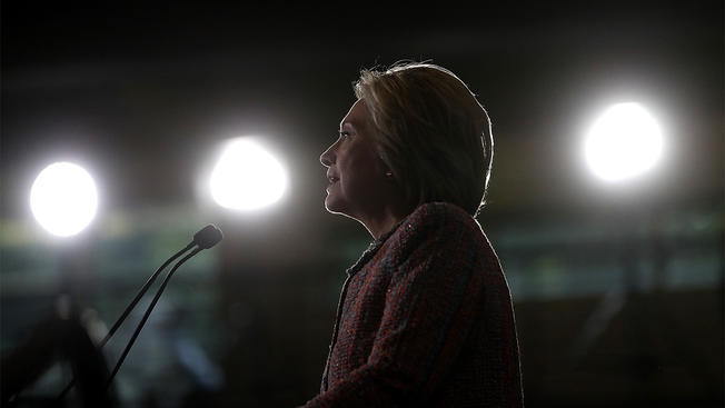 Justin Sullivan Getty Images Hillary Clinton speaks during a campaign rally at UNC Greensboro on Sept. 15 2016 in Greensboro North Carolina