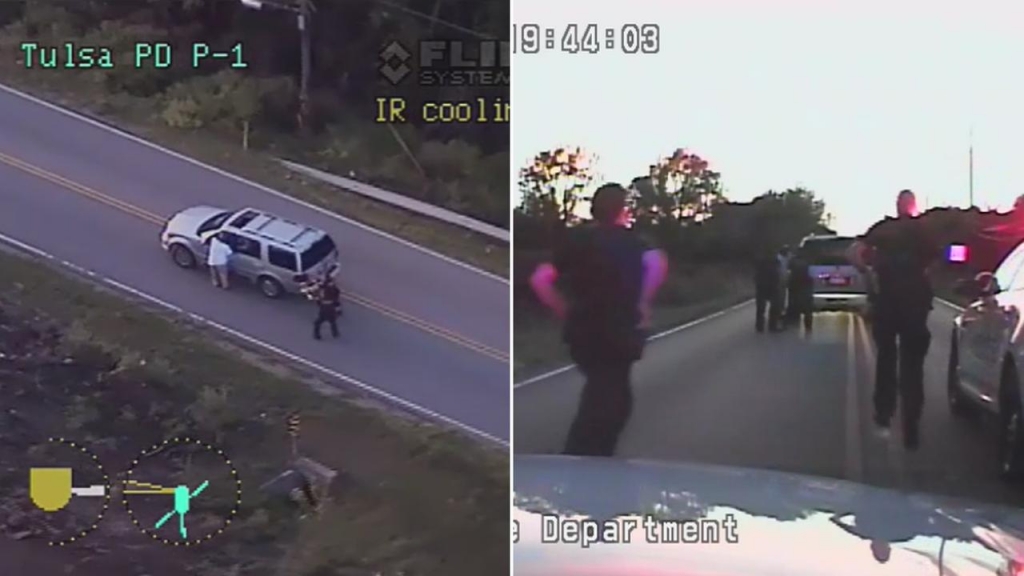 Officials said Tulsa police shot and killed 40-year-old Terence Crutcher an unarmed black man on Friday Sept. 16 2016