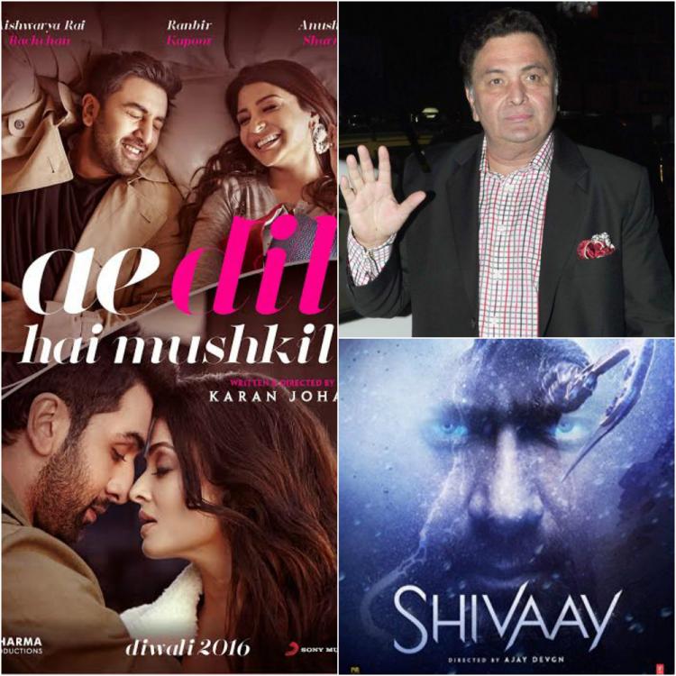 News,Karan Johar,Aishwarya Rai Bachchan,rishi kapoor,Ajay Devgn,Shivaay,Ae Dil Hai Mushkil,Anushka Sharma,ranbir akpoor