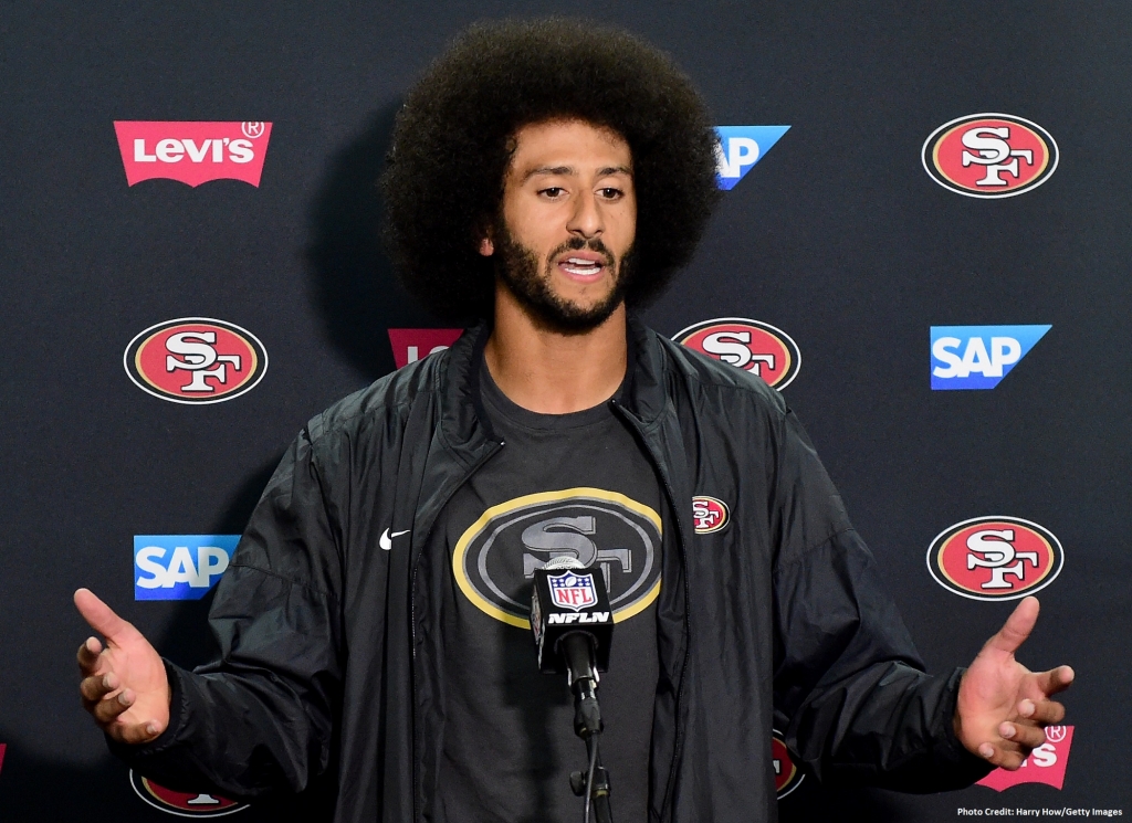 Kaepernick has caught a lot of criticism for his protest