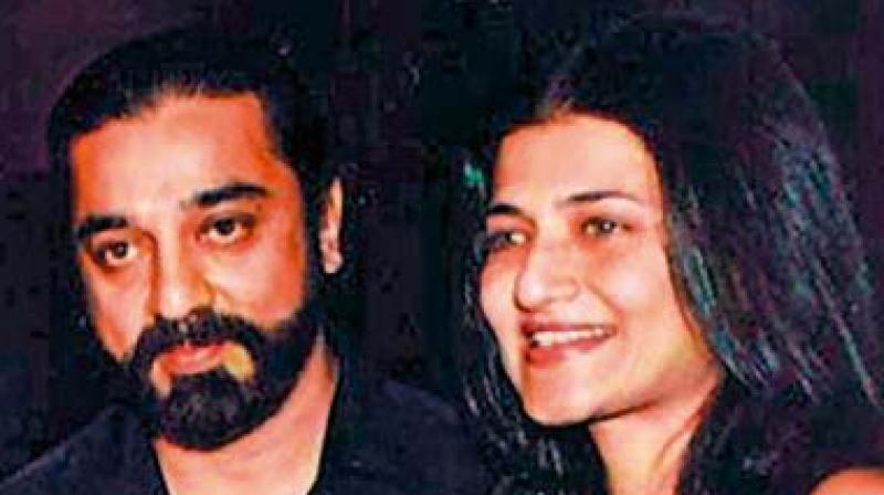 Kamal Haasan and Sarika