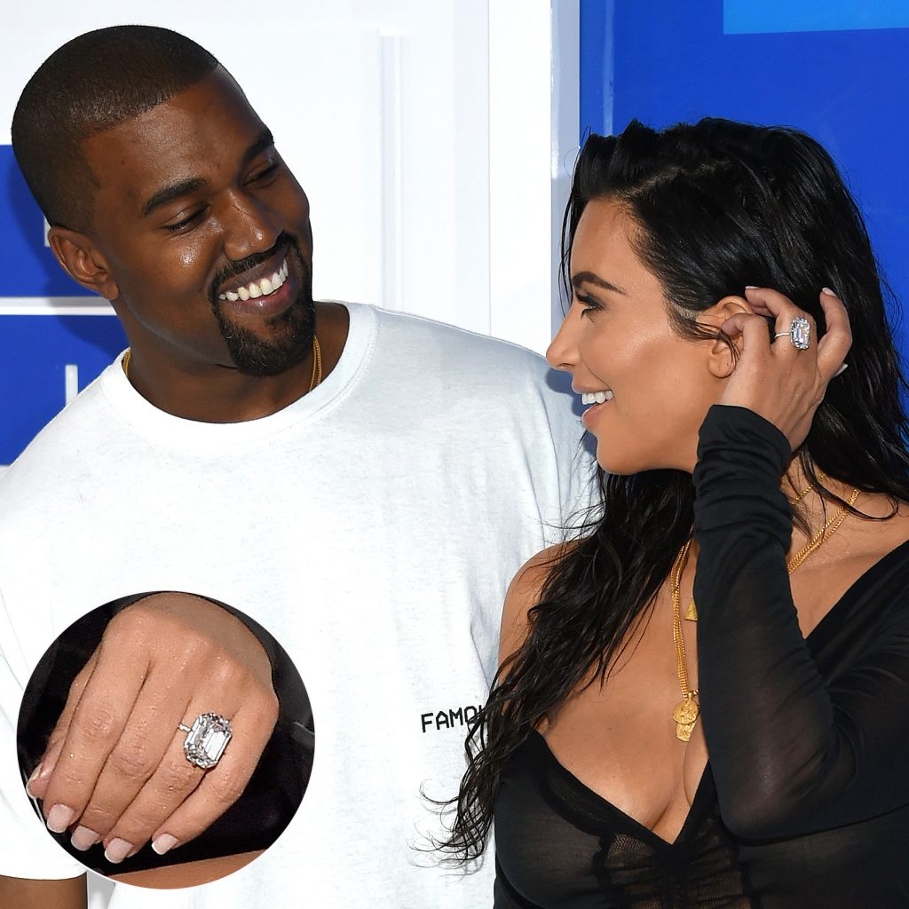 Kim Kardashian Casually Shows Off Her Slim Physique With Kanye West At The MTV VMAs!