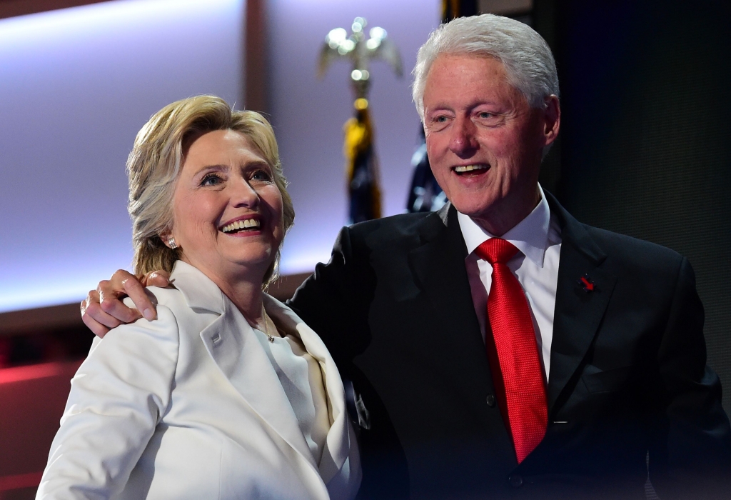 Karen Fratti15 min ago Bill Clinton Defends Hillary's Health But Makes Things Much Much Worse     ROBYN BECK  AFP  Getty Images