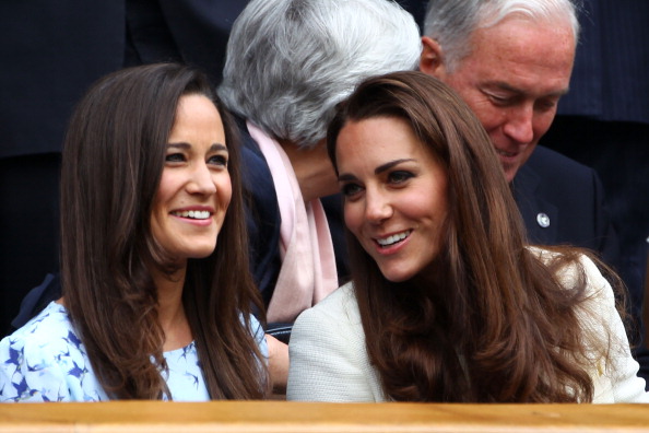 Kate and Pippa Middleton