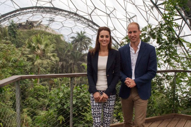 Kate Middleton wore trousers at the Eden Project