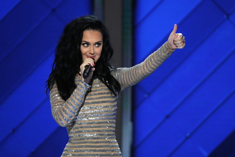 Katy Perry Celebrates Voter Registration Day By 'Voting Naked' in Funny Or Die Video