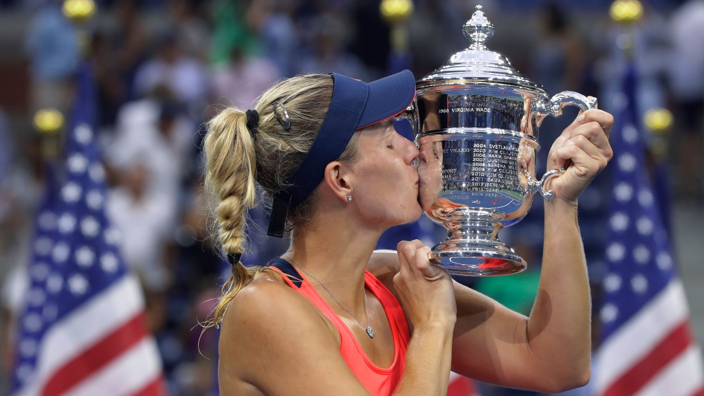 Angelique Kerber wins U.S. Open, beating Karolina Pliskova