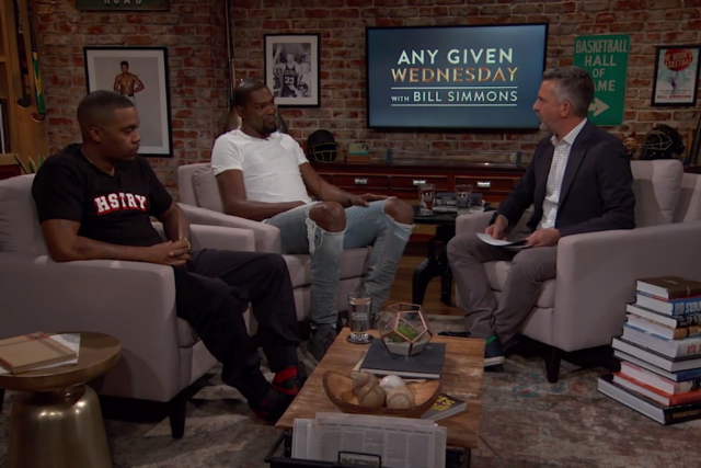 Kevin Durant talks Warriors, Russell Westbrook with Bill Simmons