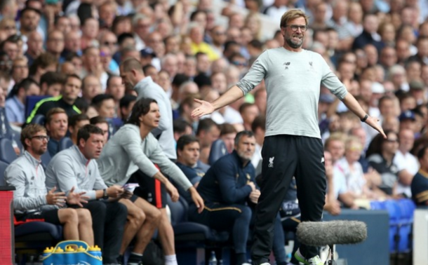 Klopp's frustrations showed on the sidelines