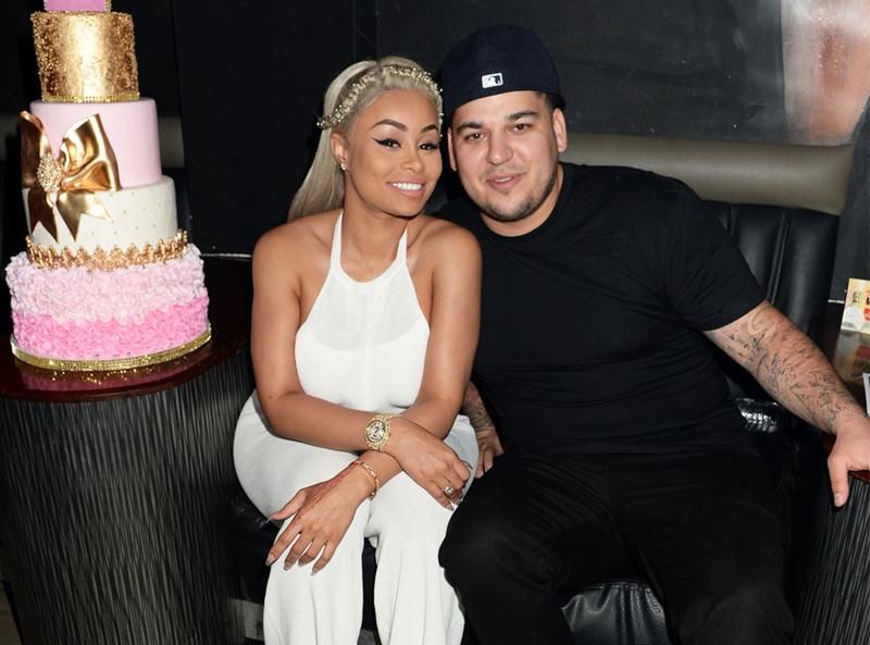 Rob Kardashian and Blac Chyna