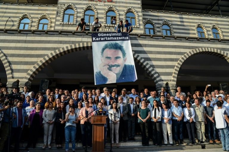 Kurdish activists call Turkey hunger strike over jailed leader's fate