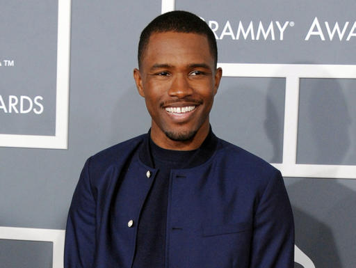 Frank Ocean arrives at the 55th annual Grammy Awards in Los Angeles. On Aug. 19 Ocean released the visual album “Endless” through Def Jam _ his final project for