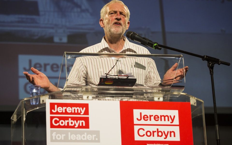 Labour Leader Jeremy Corbyn Addresses London Supporters